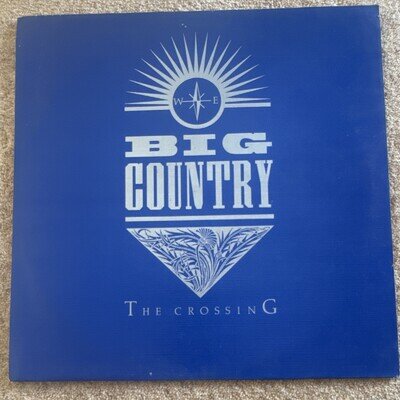 Big Country The Crossing Mercury 1983 Stereo LP Vinyl MERS 27 1st pressing