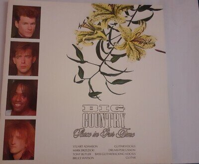Big Country Peace in Our Time Tour Programme
