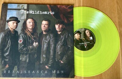 Wildhearts Vinyl LP Renaissance Men limited edition Yellow Mint New Condition