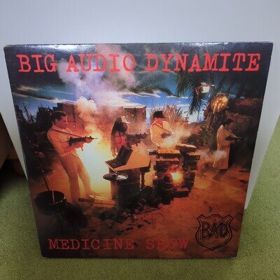 Big Audio Dynamite – Medicine Show 1986 UK Gatefold Vinyl x 2 CBS – DTA 7181