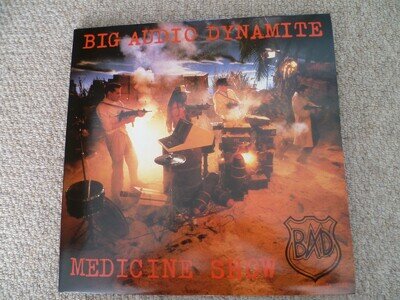 Big Audio Dynamite - MEDICINE SHOW 2 x 12" Singles 1986 Gatefold CBS DTA 7181