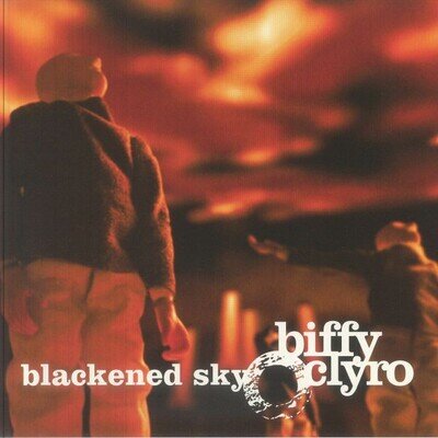 BIFFY CLYRO - Blackened Sky - transparent orange & black splattered vinyl LP