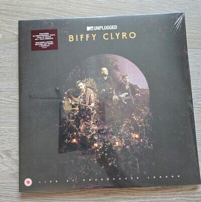 Biffy Clyro MTV Unplugged Live at Roundhouse London 2xLP Vinyl - CD+DVD Sealed