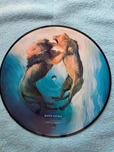 BIFFY CLYRO Mountains / Robbery 7” Vinyl Picture Disc