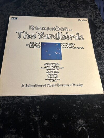 The Yardbirds - Remember... The Yardbirds - vinyl lp VG+/VG+