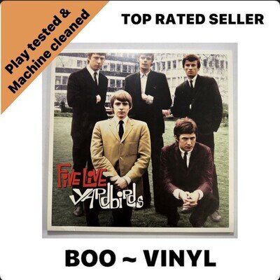 Five Live Yardbirds The Yardbirds Vinyl / 12" Album LP 2018 NM / EX