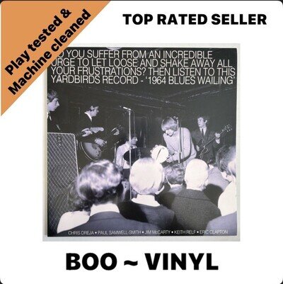 The Yardbirds : Blues Wailing: Five Live Yardbirds 1964 Vinyl 12" Album (2020)