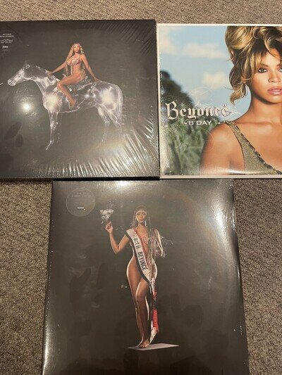 Beyoncé - Renaissance Deluxe Edition + B'Day + Cowboy Carter - NEW DOUBLE VINYLS