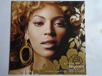 BEYONCE - "CHECK ON IT" - 12" Vinyl.
