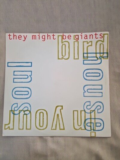 They Might Be Giants - Birdhouse In Your Soul 12" Vinyl Excellent first press