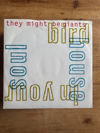 They Might Be Giants - Birdhouse In Your Soul - 1990 UK pop 7" vinyl record