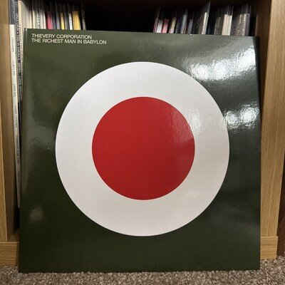 Thievery Corporation - The Richest Man In Babylon 2xLP Album RP Gat Vinyl