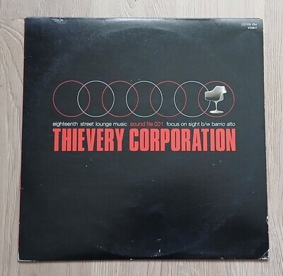 Thievery Corporation: Sound File 001 - 10" Vinyl 2000; Focus On Sight - ESL 034