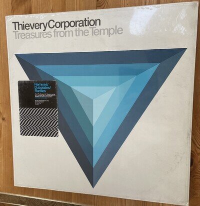 Thievery Corporation - Treasures From the Temple Double LP NEW SEALED