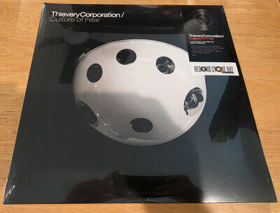 Thievery Corporation Culture of Fear RSD Ltd 2LP Red/Black Etched PWM8793