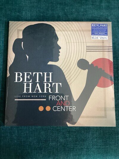 BETH HART - FRONT AND CENTER-LIVE FROM NEW YORK (LIMITED BLUE 2LP) VINYL NEW