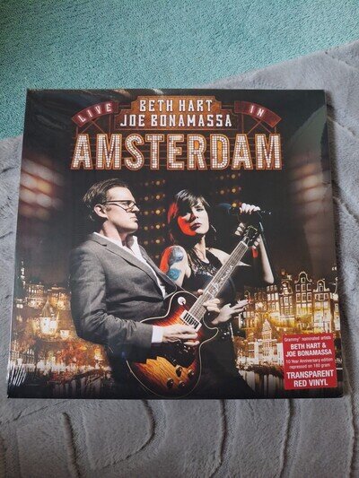 Joe bonamassa beth hart triple 3 live LP album red vinyl live in amsterdam NEW
