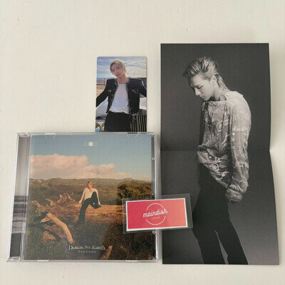 TAEYANG BIGBANG Down to Earth EP CD K-POP Jimin BTS LISA Korea Edition Used