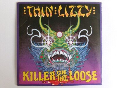 THIN LIZZY KILLER ON THE LOOSE VERTIGO LIZZY 77 PHIL LYNOTT HARD ROCK DOUBLE