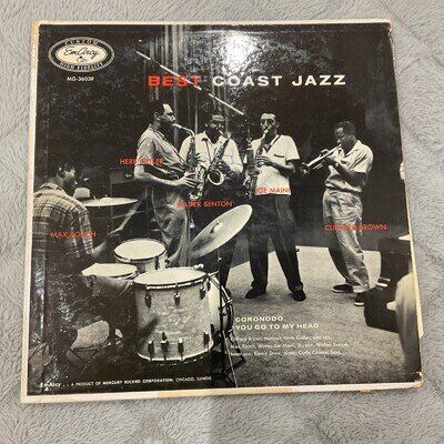 Best Coast Jazz MG36039 EmArcy Mercury Mono Vinyl LP