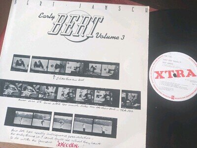 BERT JANSCH - Early Bert Volume 3, RARE 1976 UK LP......NICE COPY