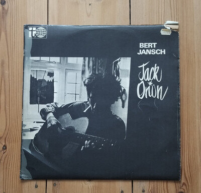 Bert Jansch Jack Orion Transatlantic TRA 143 1966 12" Vinyl LP