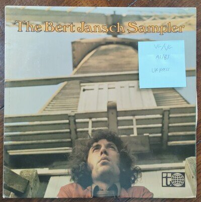 Bert Jansch The Bert Jansch Sampler VG/VG TRASAM10 1969 1st Press