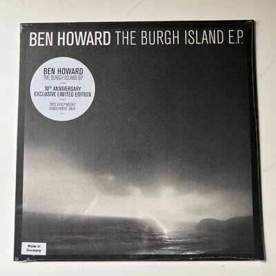 Ben Howard The Burgh Island E.P. (Vinyl) 10th Anniversary 12" EP New Sealed