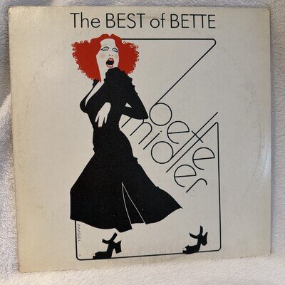 Bette Midler - The Best of Bette - UK Vinyl Album - 1978 Atlantic Records