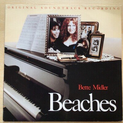 BETTE MIDLER - BEACHES - ORIGINAL SOUNDTRACK LP - 1988 - ATLANTIC 781 933-1 -EX