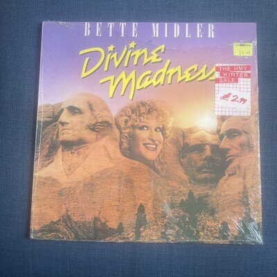Bette Midler Divine Madness 1980 Vinyl LP - Sealed