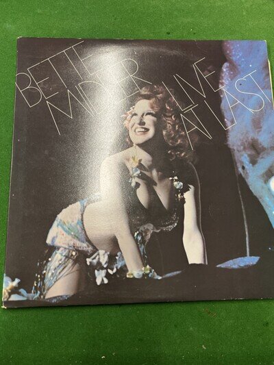 BETTE MIDLER, "LIVE AT LAST", Vinyl 2LP, K60129. Atlantic Gatefold Sleeve. 1977