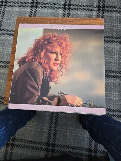 BETTE MIDLER SOME PEOPLE’S LIVES 7567-82129-1 1990 VINYL LP RECORD EX VG+
