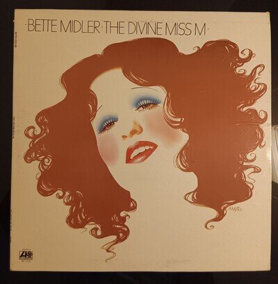Bette Midler – The Divine Miss M - USA Record Atlantic 1972 – SD 7238A LP Rock