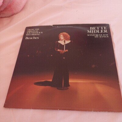 Bette Midler – The Wind Beneath My Wings 7'' Vinyl 1989 Atlantic – A8972
