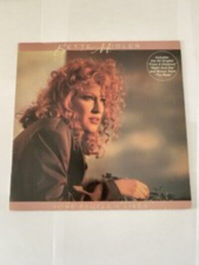 BETTE MIDLER-SOME PEOPLE'S LIVES 12" VINYL ALBUM 1990!