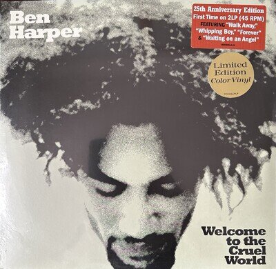 BEN HARPER: Welcome To The Cruel World 2x Coloured Vinyl 45rpm: SEALED Mint