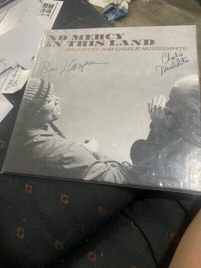 Ben Harper And Charlie Musselwhite Signed Vinyl