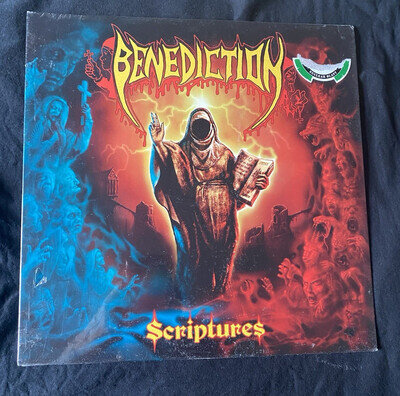 Benediction - Scriptures New Sealed 2 x Vinyl Death Metal Napalm Death Testament