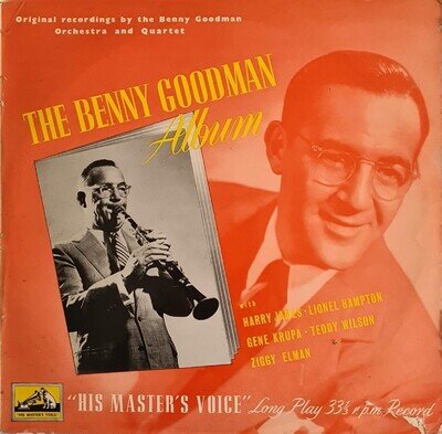 The Benny Goodman Album 1954 Mono 10" 33rpm LP EX/ VG