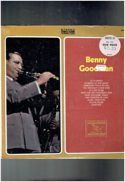 BENNY GOODMAN LIVE JAPAN APRIL 1965 VINYL ALBUM