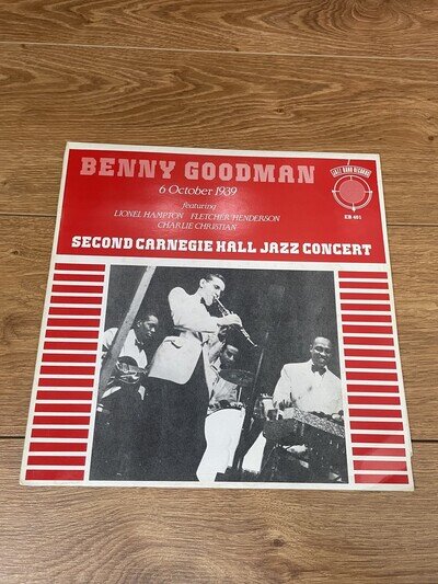 BENNY GOODMAN: 6 october 1939 Jazz Band Records 12" LP 33 RPM Vinyl Record