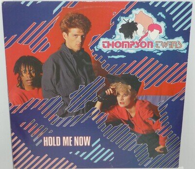 THOMPSON TWINS, HOLD ME NOW (9.54) ARISTA RECORDS 12”, TWINS 122, 1983, BLUE LAB