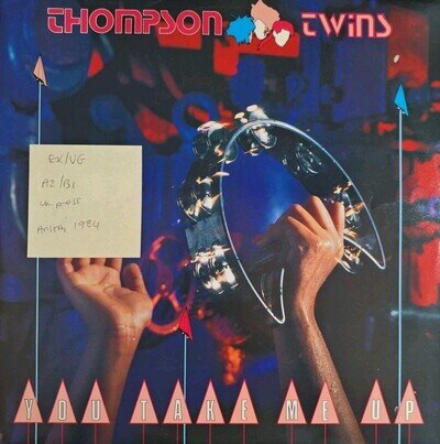 Thompson Twins You Take Me Up Vinyl Record EX/VG TWINS124 1984