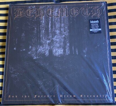 BEHEMOTH AND THE FORESTS DREAM ETERNALLY 2x COLOUR VINYL 2020 LIMITED 017/200 !
