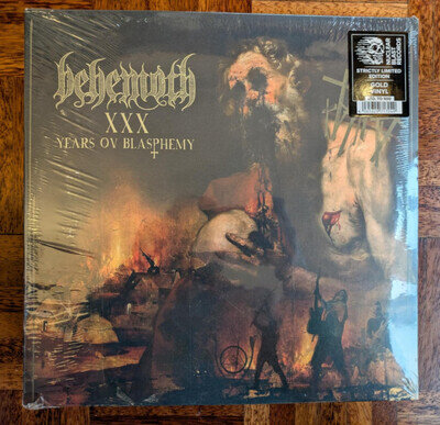 Behemoth – XXX Years Ov Blasphemy [Limited GOLD 3x 12" Vinyl LP] SEALED NEW