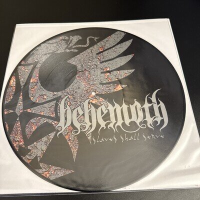Behemoth - Slaves Shall Serve vinyl picture disc 2005 sweden