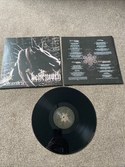 Behemoth Satanica Vinyl Record Black Death Metal LP 12 Inch Album