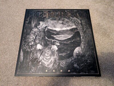 Behemoth Grom 2023 Reissue2 X Vinyl Picture Disc Signed By Nergal