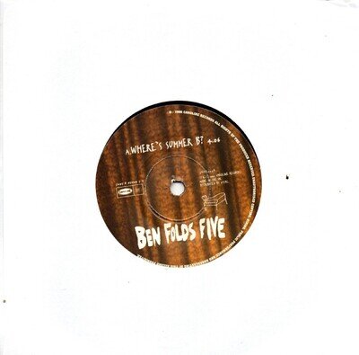 Ben Folds Five:Where's summer B?/Tom & Mary:UK Caroline Records:1996